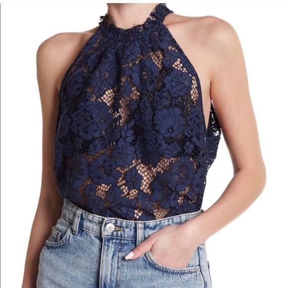 Free People Tops - Free People Sweet Meadow Dreams Lace Top